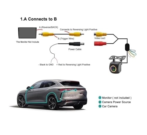Reversing Camera - Night Vision wired 1920x1080P
