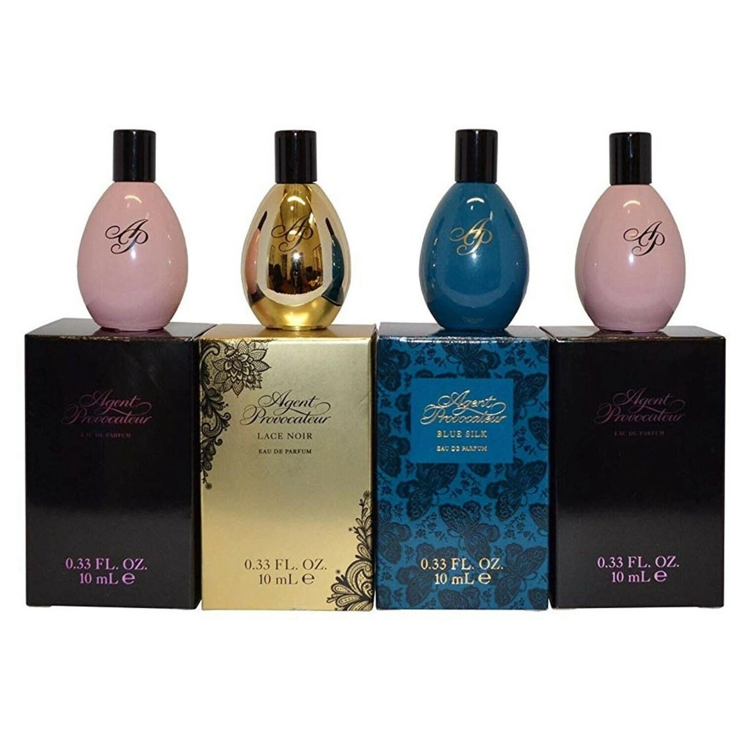 Agent Provocateur Lace Noir + Blue Silk - Gift Sets
