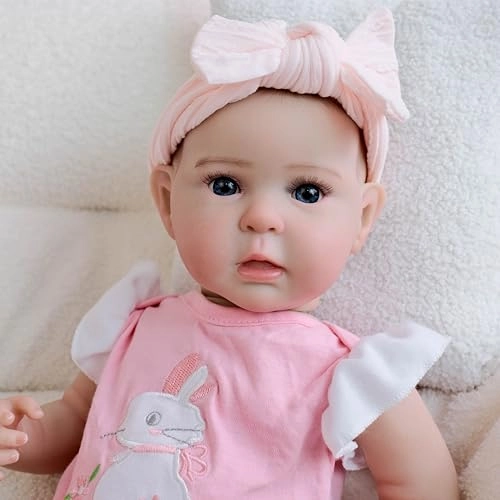 Reborn Baby Doll - 19 inch Vinyl Girl Ages 3+