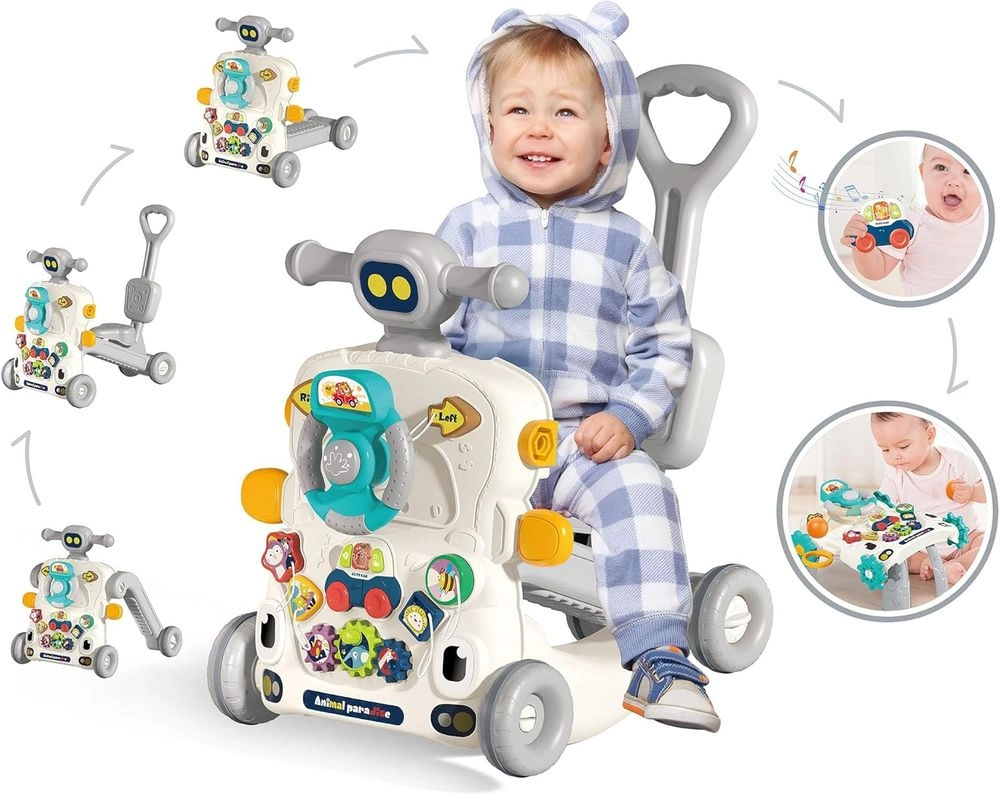 6-in-1 Activity Baby Walker - 6 to 36 months 3.5 kg