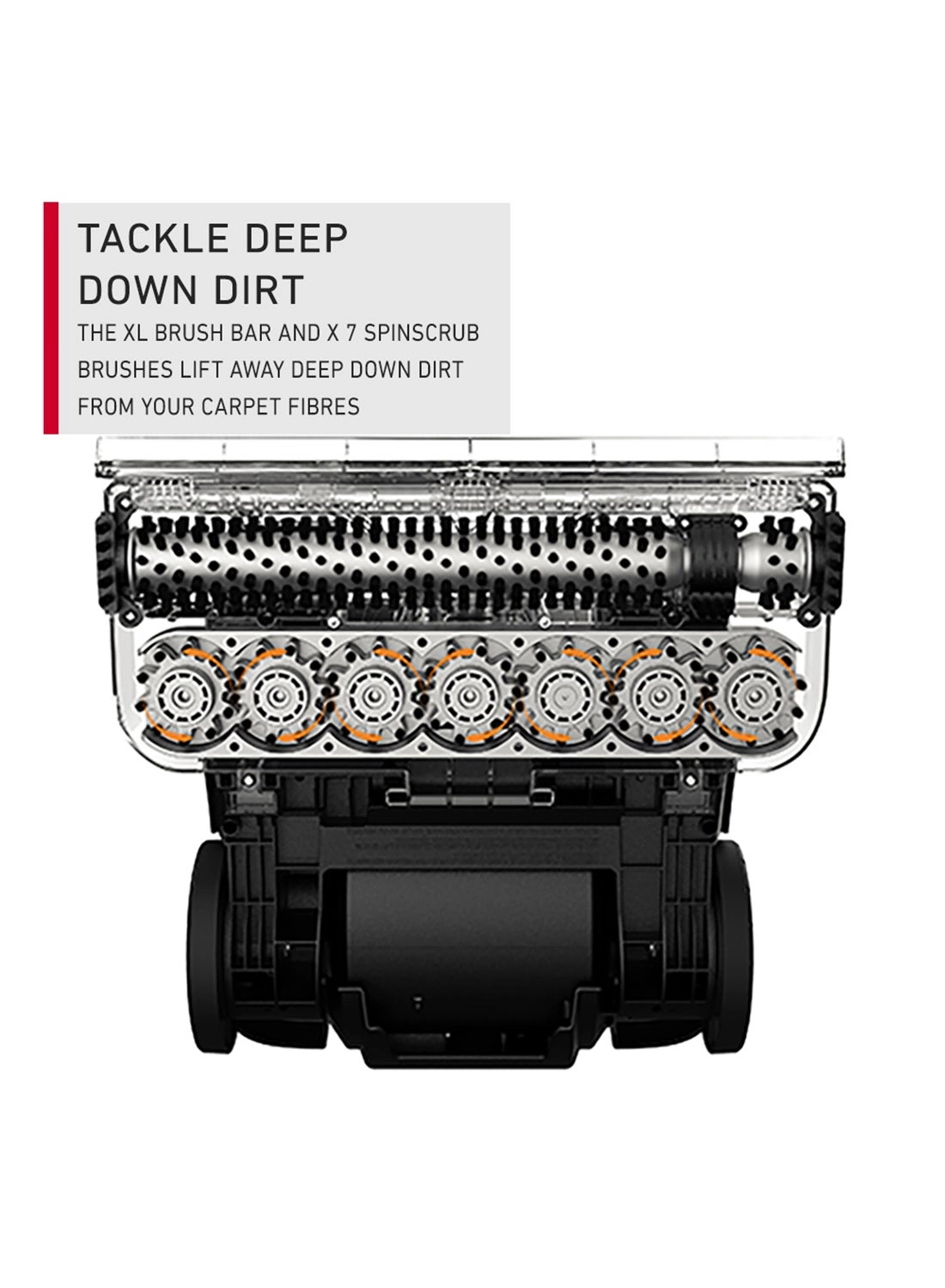 PowerScrub XL - Upright Shampooer 1200 watts