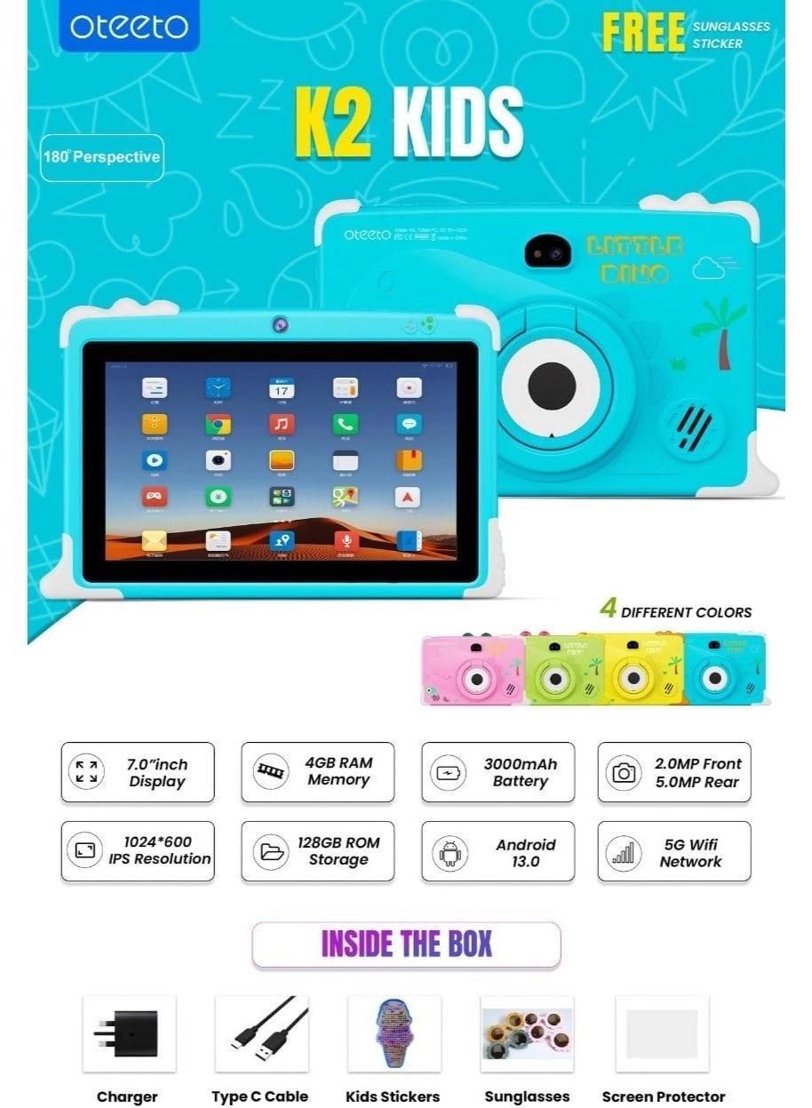 K2 Tablet - 4GB 7 Inch 128GB