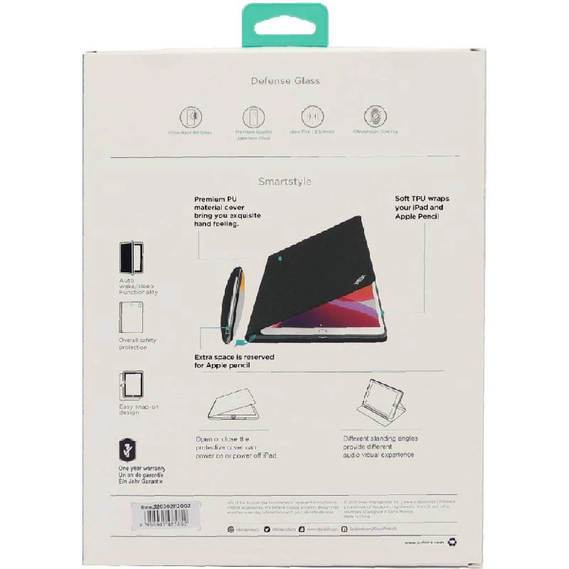 Book Type Case with Screen Protector and With Pencil Slot for iPad Pro 11-inch (2018)