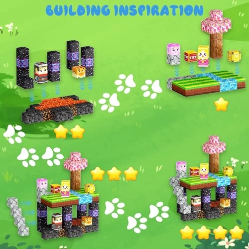 Magnetic Building Blocks - 100 pcs