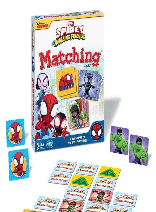 Wonder Forge Marvel Spidey and His Amazing Friends Matching Game - 3+