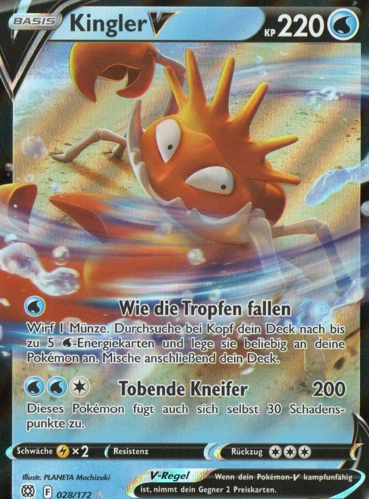 MZTCG BRS Kingler V 028 - German