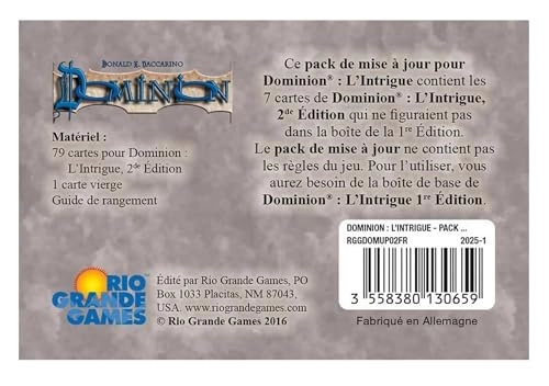 Dominion: L'Intrigue + Decap (French)