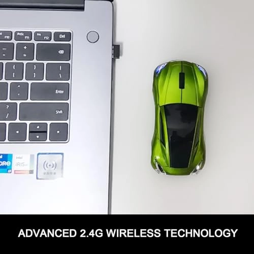 Sport Car Shaped Optical Mouse - Wireless