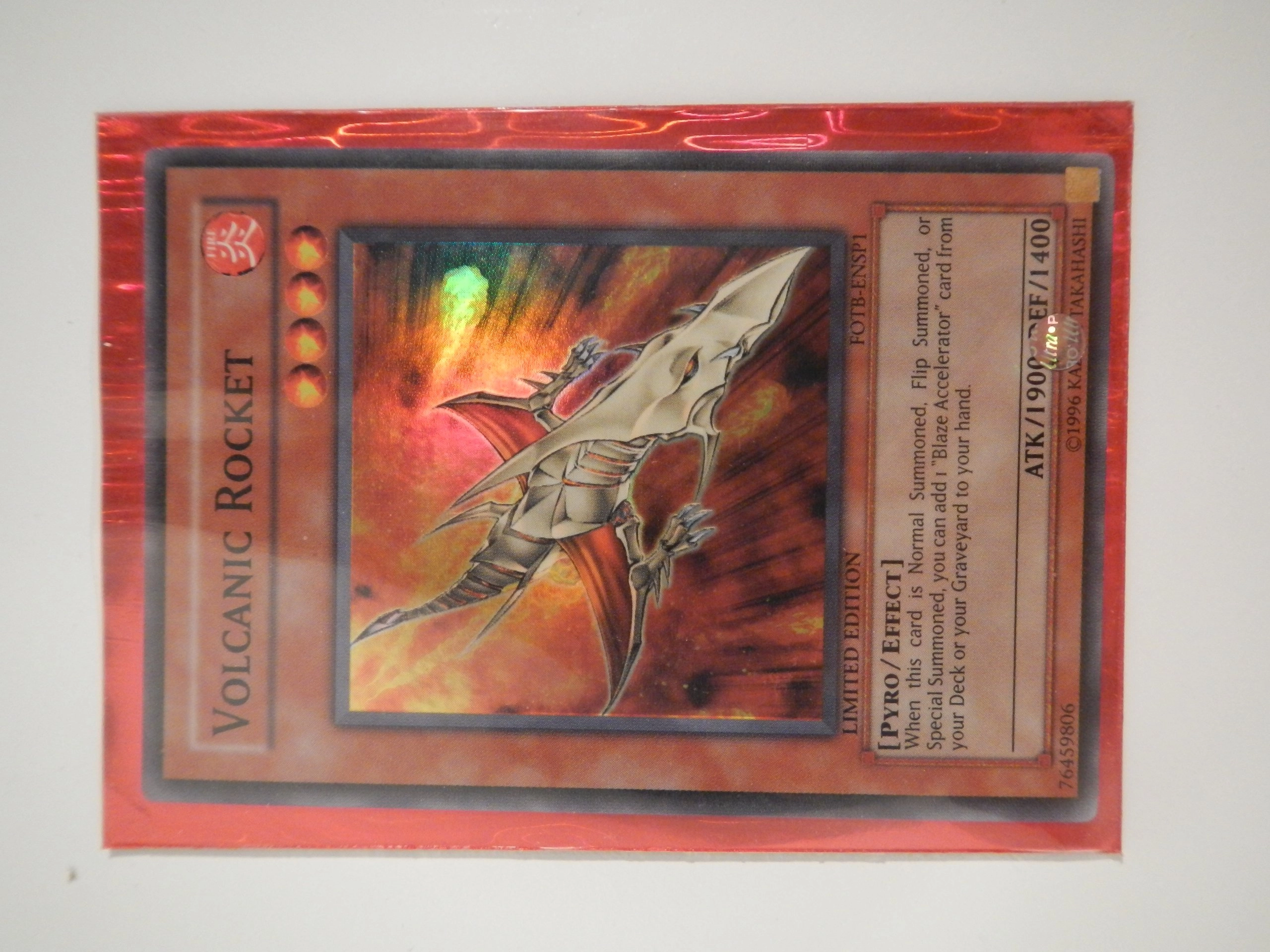 Konami Volcanic Rocket FOTB-ENSP1