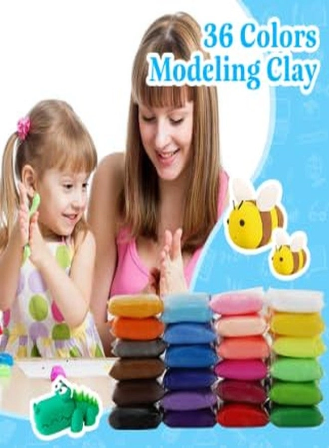 Super Light DIY Air Dry Clay - Pack of 12