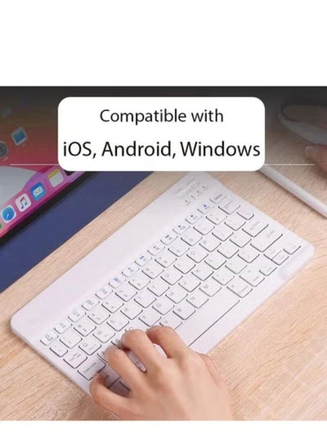 Wireless Bluetooth Rechargeable Keyboard - EN Wireless