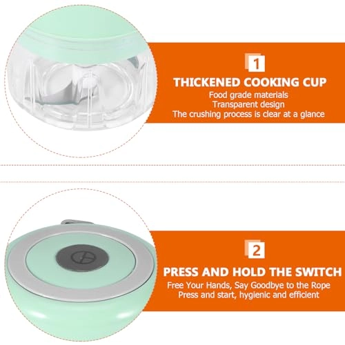 Electric Garlic Chopper - 250ml 30 watts