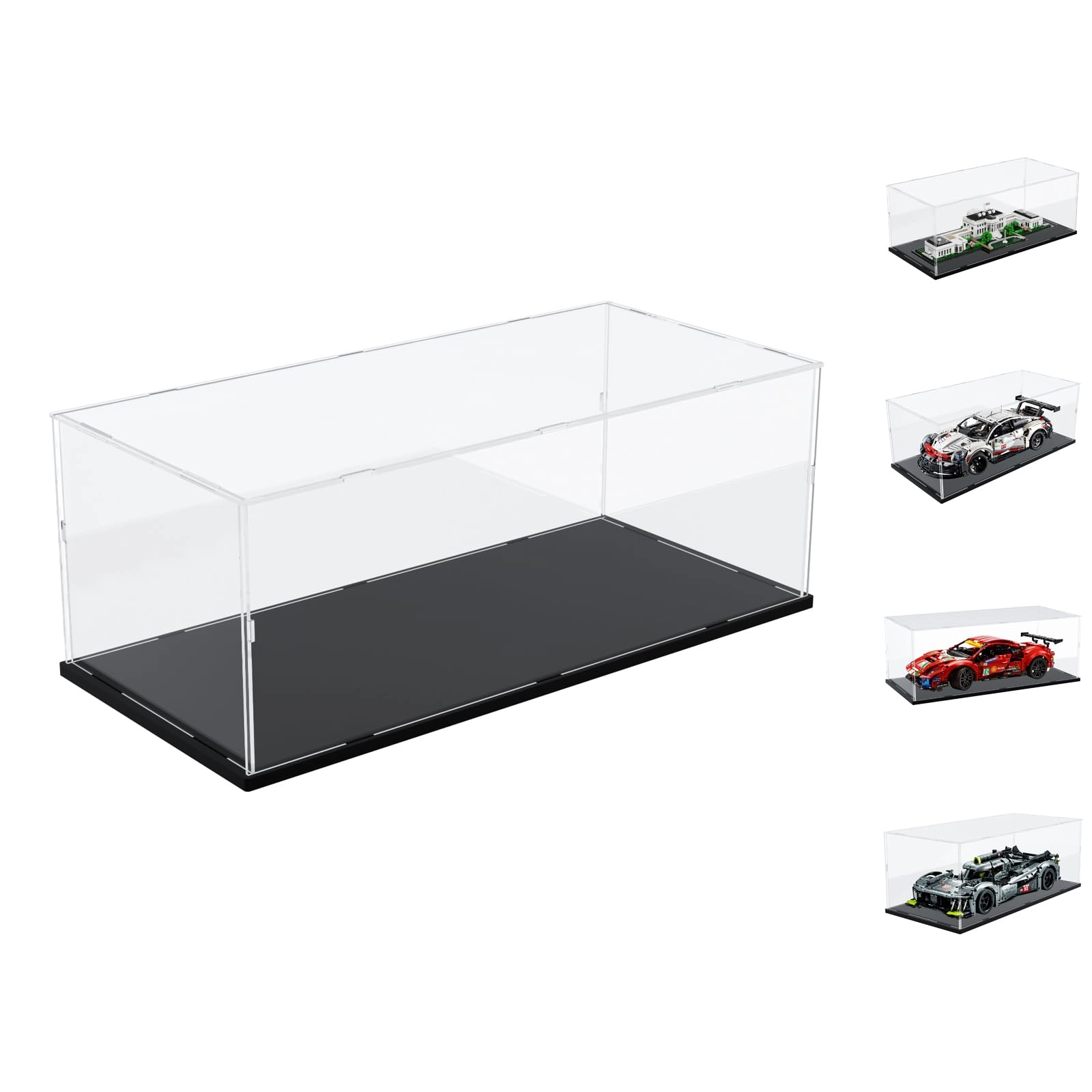 Acrylic Display Case - 1/10 Lego 42156 42125 42096