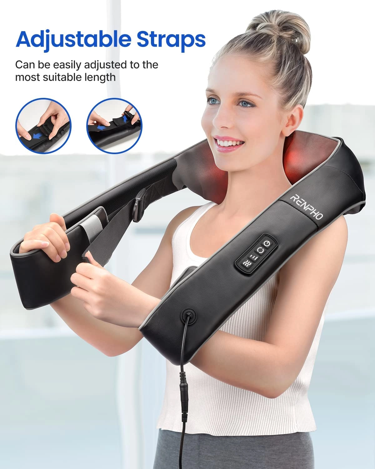 RP-SNM066-BK - Shiatsu Neck Massager