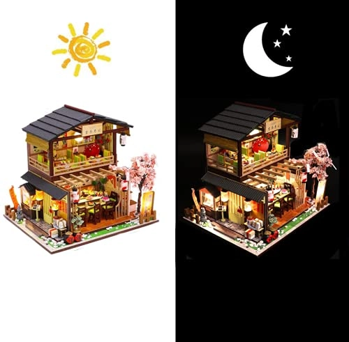 Miniature Wooden Dollhouse Furniture Kit - Creative Room 1:24