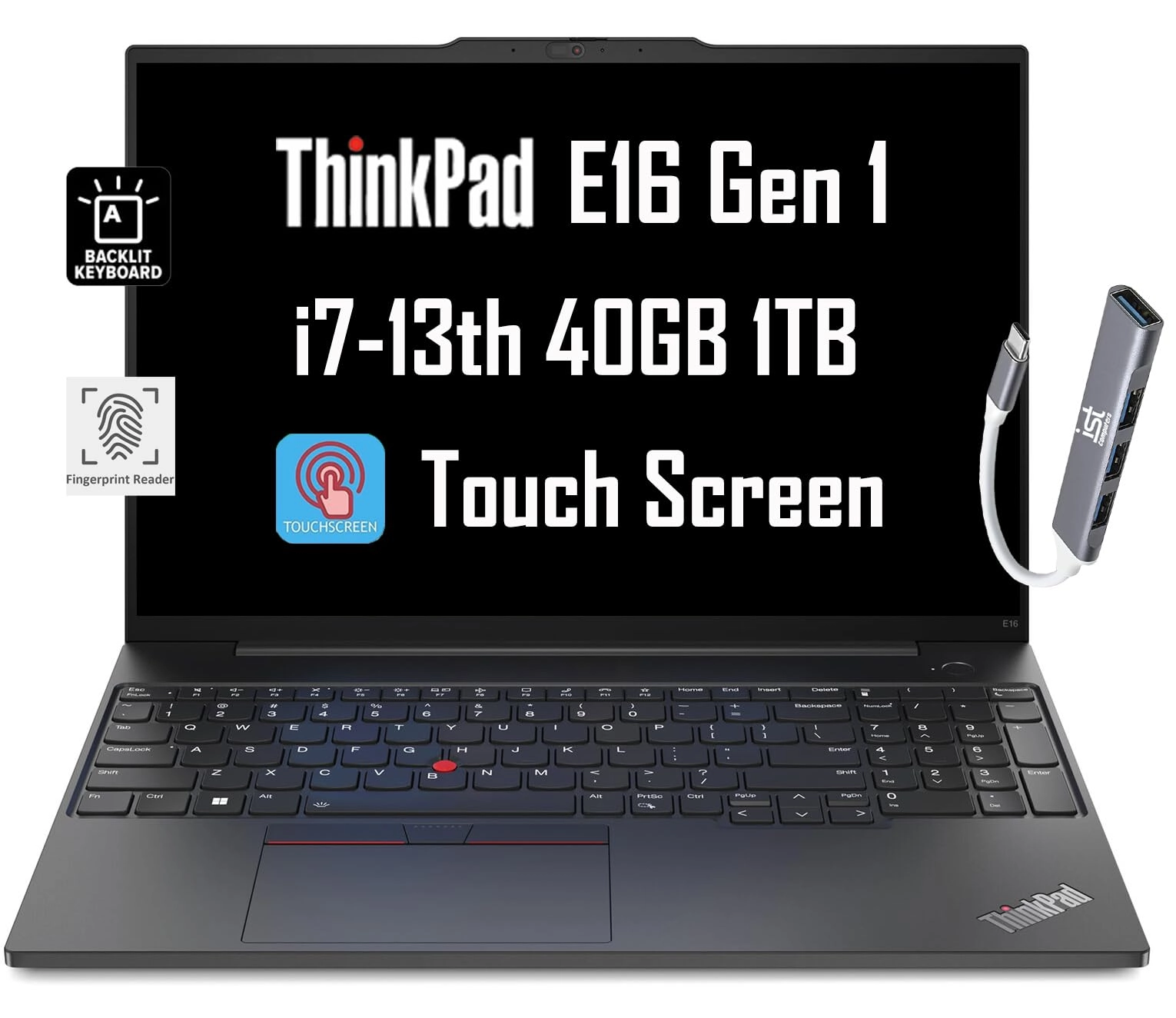 ThinkPad E16 Gen 1 21JN00C4GR - 16'' i7-13700H 16GB DDR4 512GB SSD