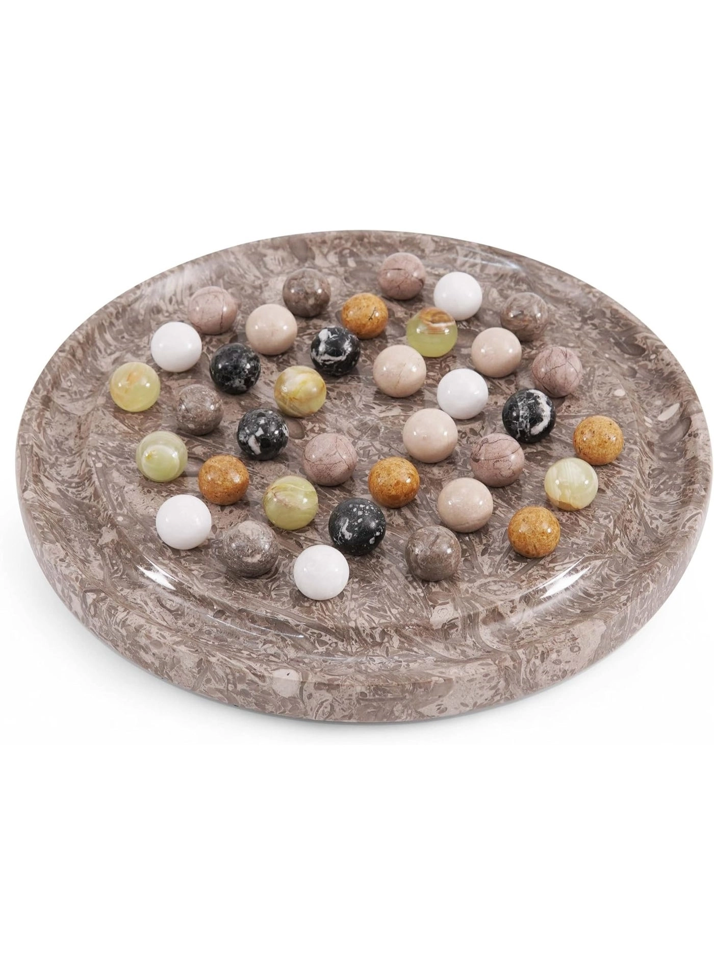 RADICALn Peg Solitaire - 42 Piece Marble Oceanic