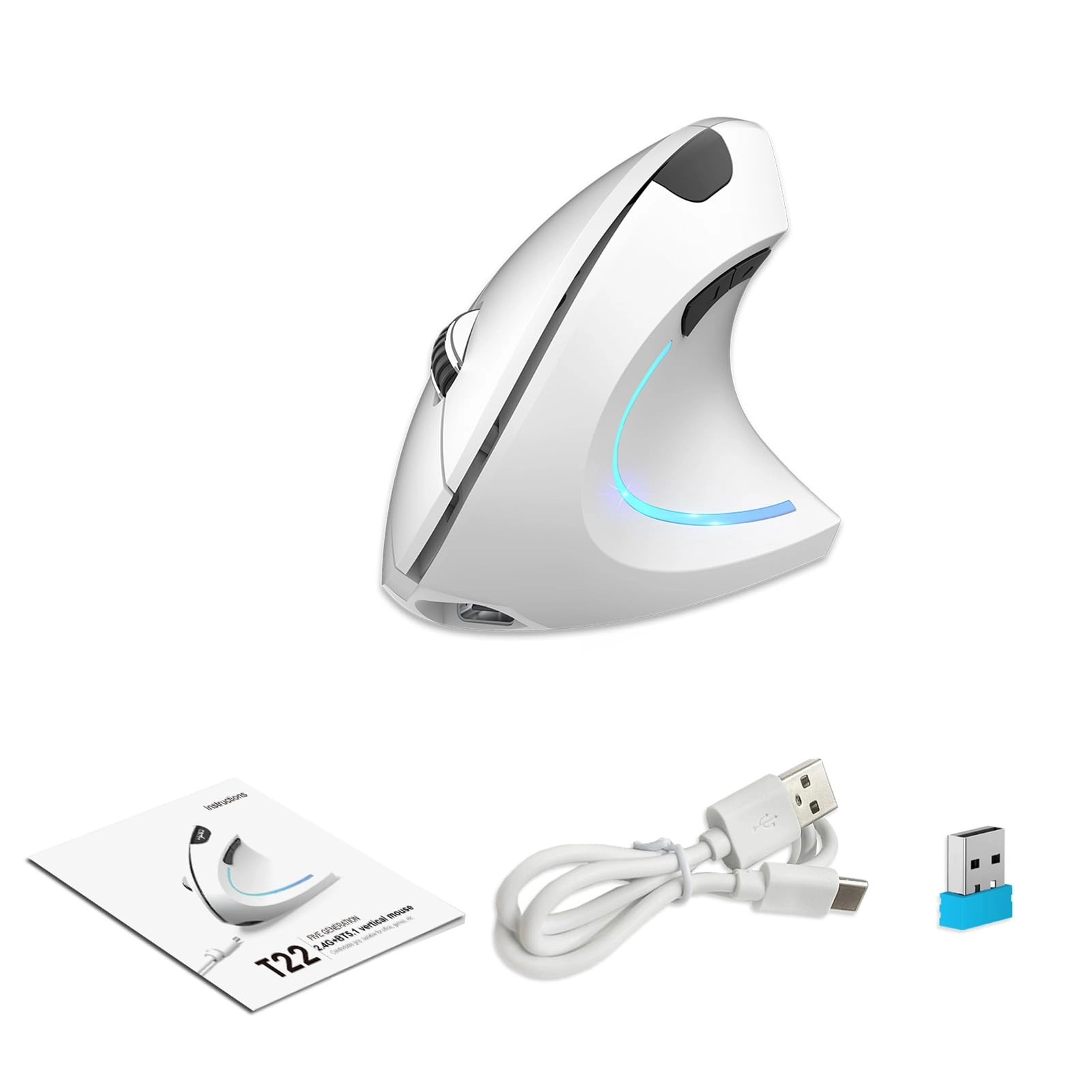 Wireless Dual Mode Mouse - 2.4G BT5.1