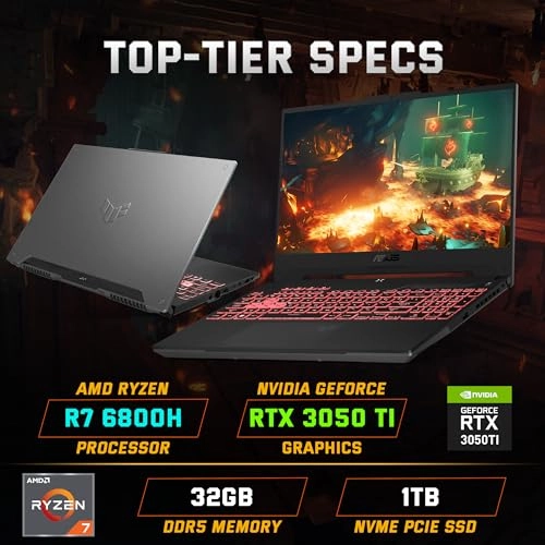 TUF A15 - 15.6'' 1TB 32GB Ryzen 7-6800H