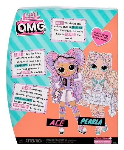 Pearla Fashion Doll - 15 Surprises Mermaid Themed Ages 4+