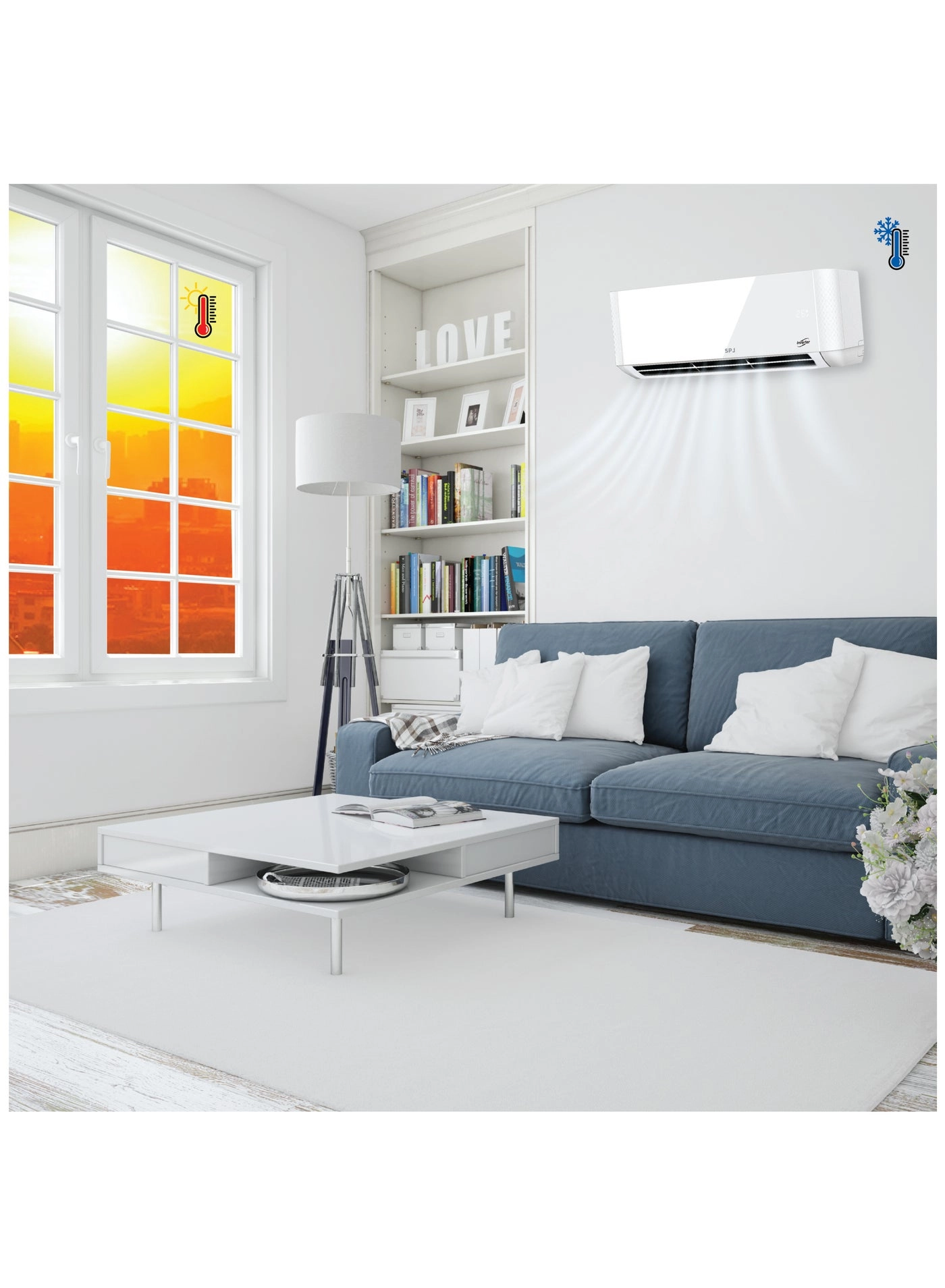 INVWTW24KC - 24,000 BTU DC Inverter T3 Compressor