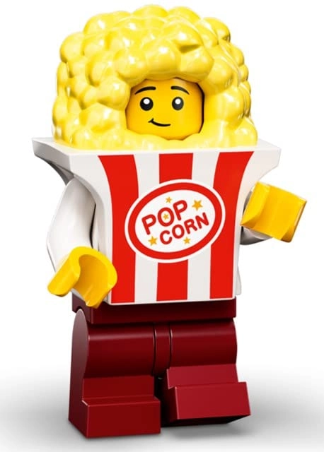 LEGO Popcorn Costume - Series 23 Minifigure