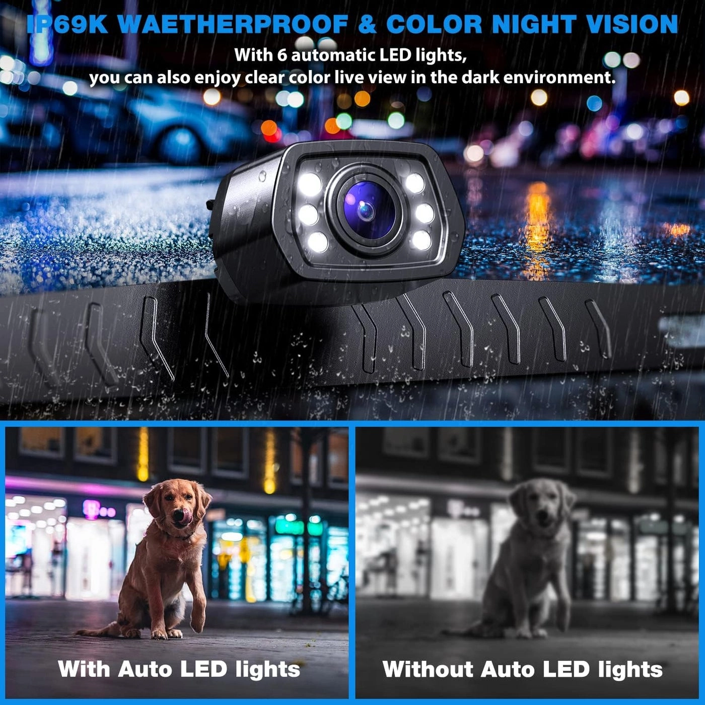 Car Backup Camera B2 - Night Vision Wired
