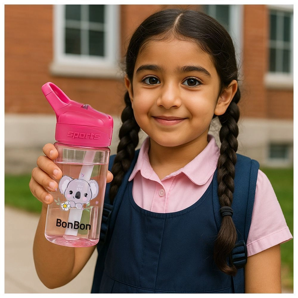 Elite Kids Water Bottle One-Touch Opening Tritan 450 ml