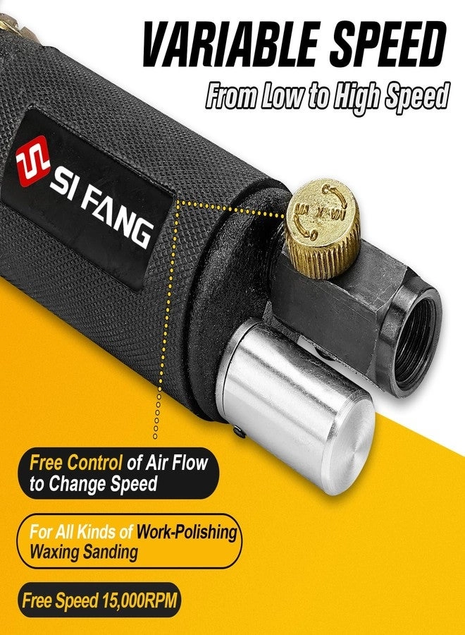 Mini Random Orbital Air Sander - 1'' 2'' 3'' High Speed Pneumatic Bundle