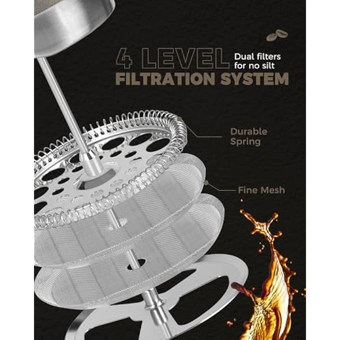 Cafetiere - 8 Cup 1 L