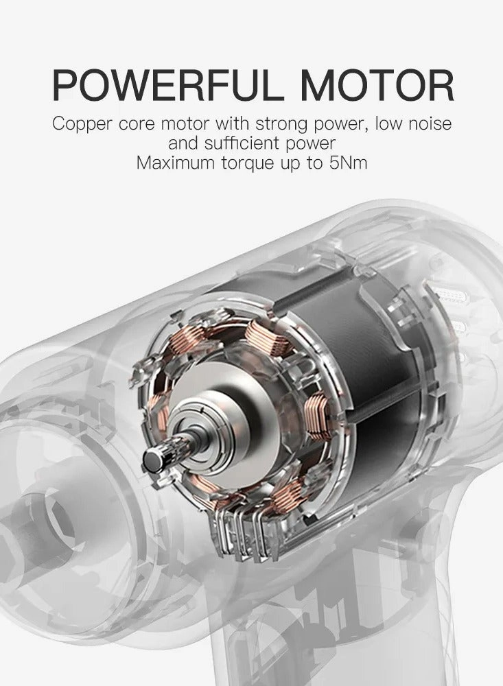 Electric Screwdriver Set - 2500mAh