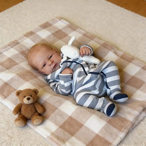 Elijah Reborn Baby Doll - 17 inch Silicone Blue Eyes Ages 3+