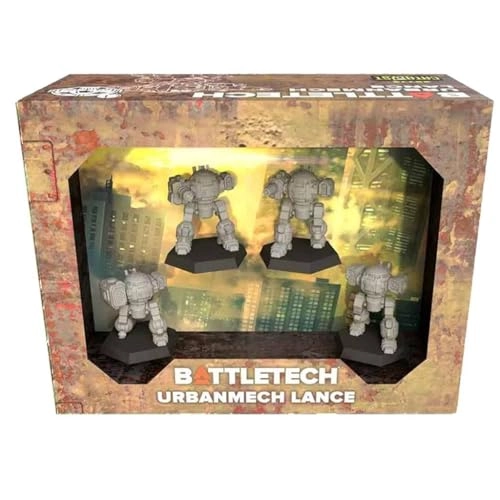 Catalyst Game Labs BattleTech UrbanMech Lance Force Pack - Miniatures Wargame