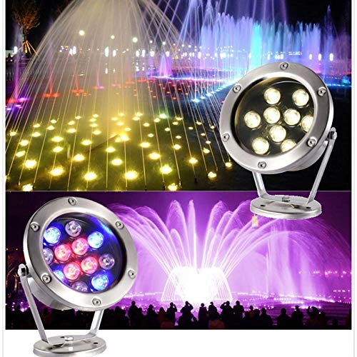 Low Voltage RGB Underwater Pond Led Light - 39 inches
