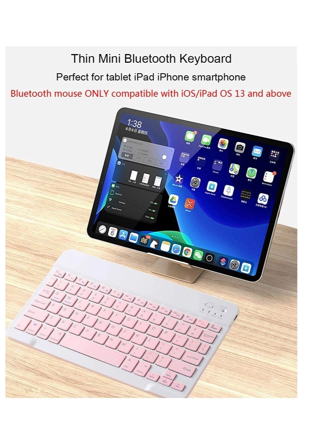 Keyboard and Mouse Combo - US Wireless