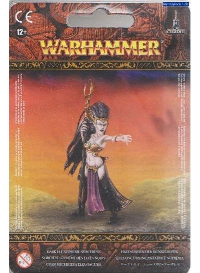 Dark Elf Sorceress - Clam Pack Figure (99070212001)