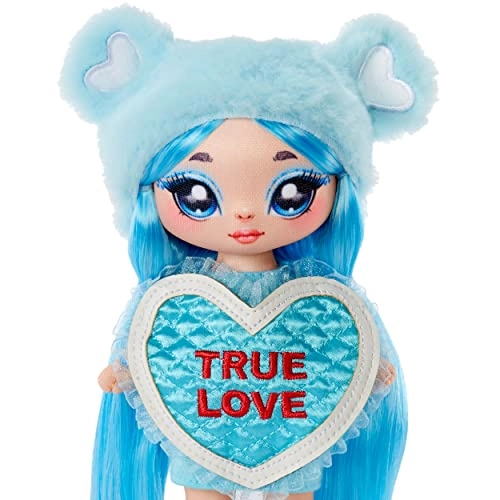 Lily Sarang Fashion Doll - 7.5" Light Blue Hair Teddy Bear-Inspired Ages 5+