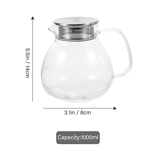 Glass Kettle - Glass 500 Milliliters