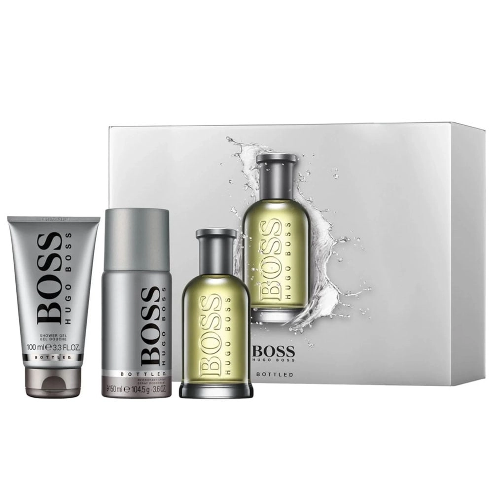 HUGO BOSS Bottled Eau de Toilette 100 ml + 100 ml + 150 ml Set