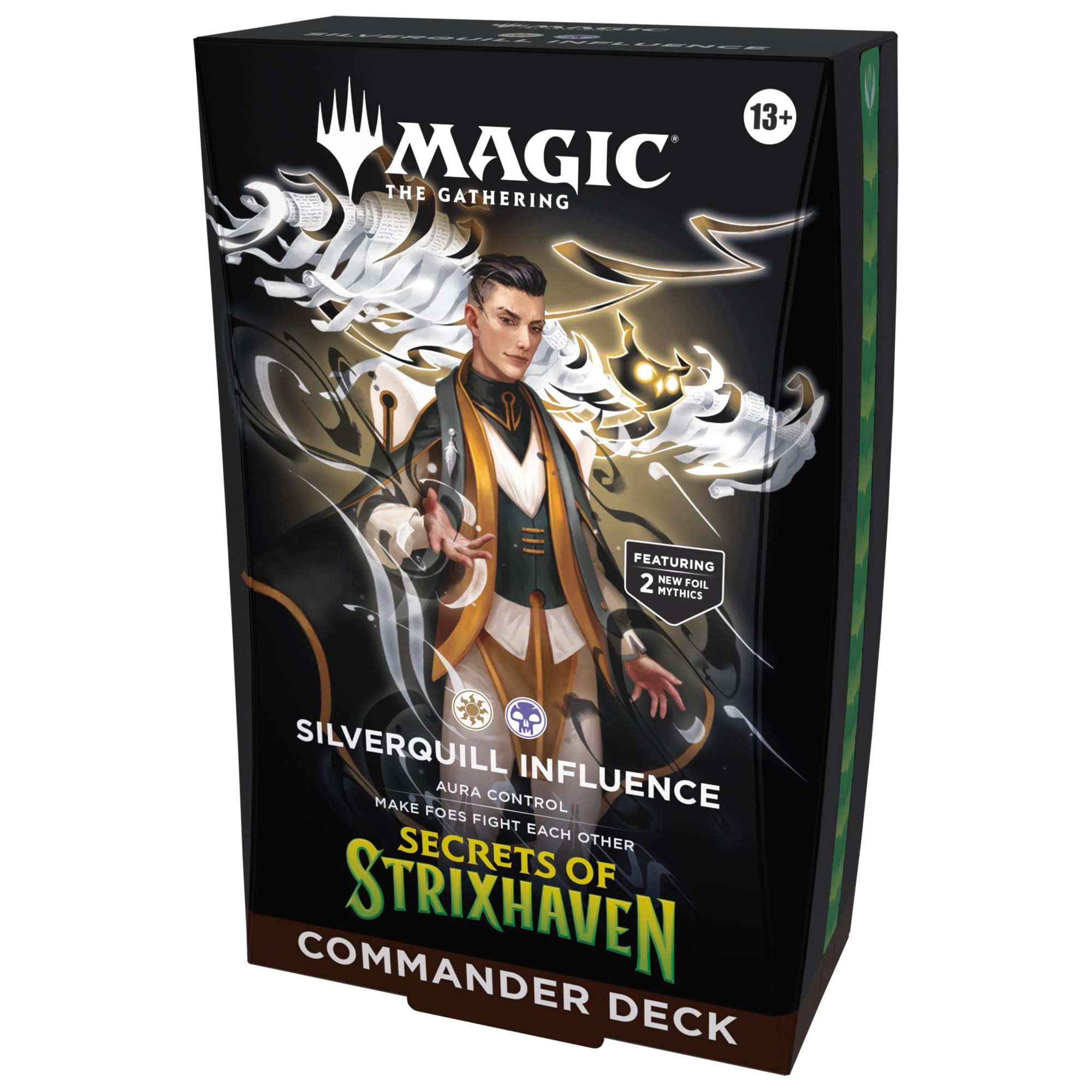 Wizards of the Coast Magic: The Gathering: Secrets of Strixhaven Commander Deck - Silverquill Influence