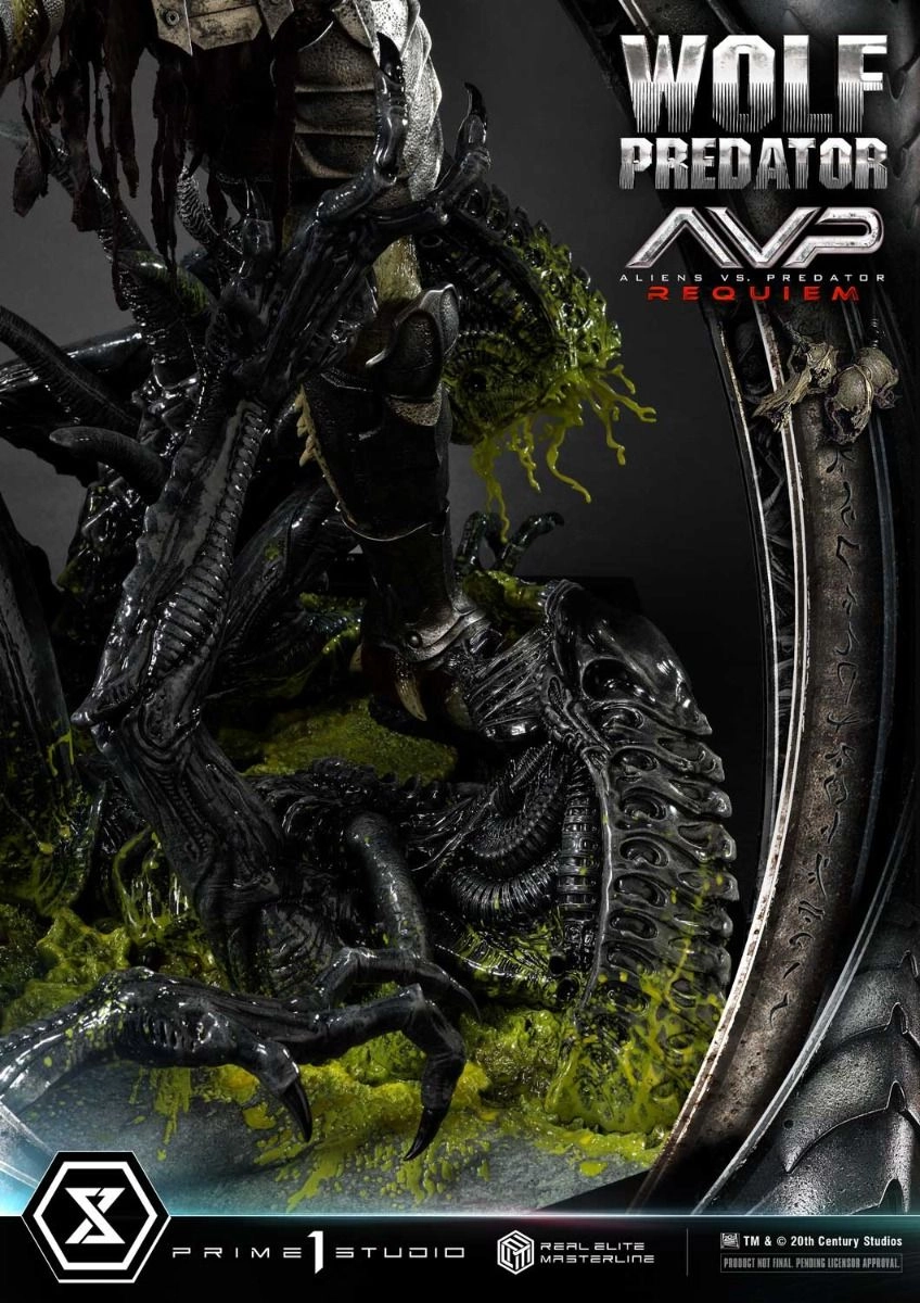 Requiem Wolf Predator - Aliens vs Predator - H:95cm