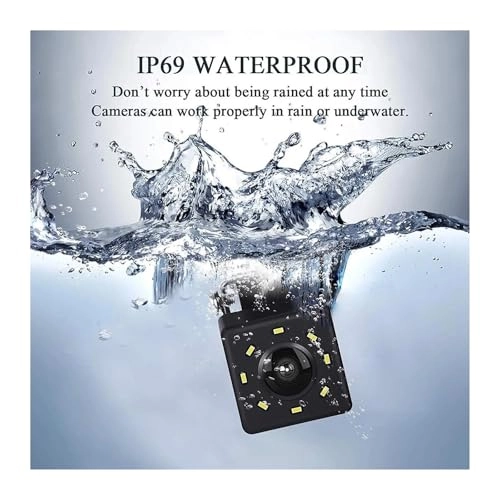 Reverse car rear view camera - Night vision Wired 720 x 540 pixels