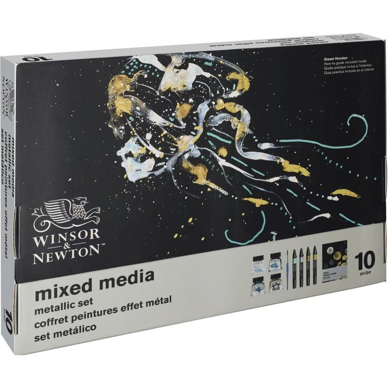 Winsor & Newton Mixed Media Metallic - Assorted Color Twin Tip