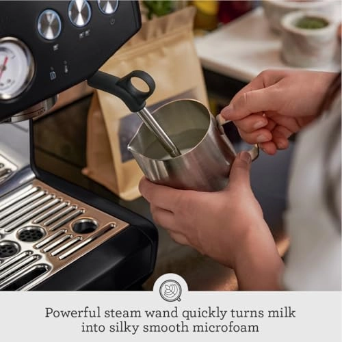 Sage Barista Express Impress Grinder & Milk SES876