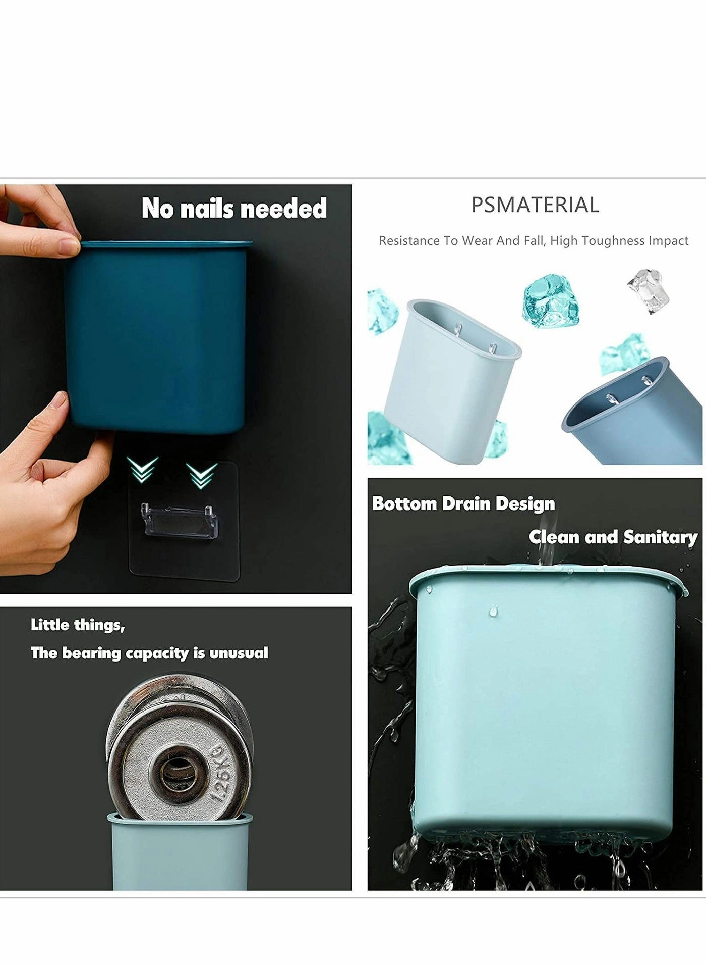 Electric Toothbrush Holder - Wall Mounted Pack