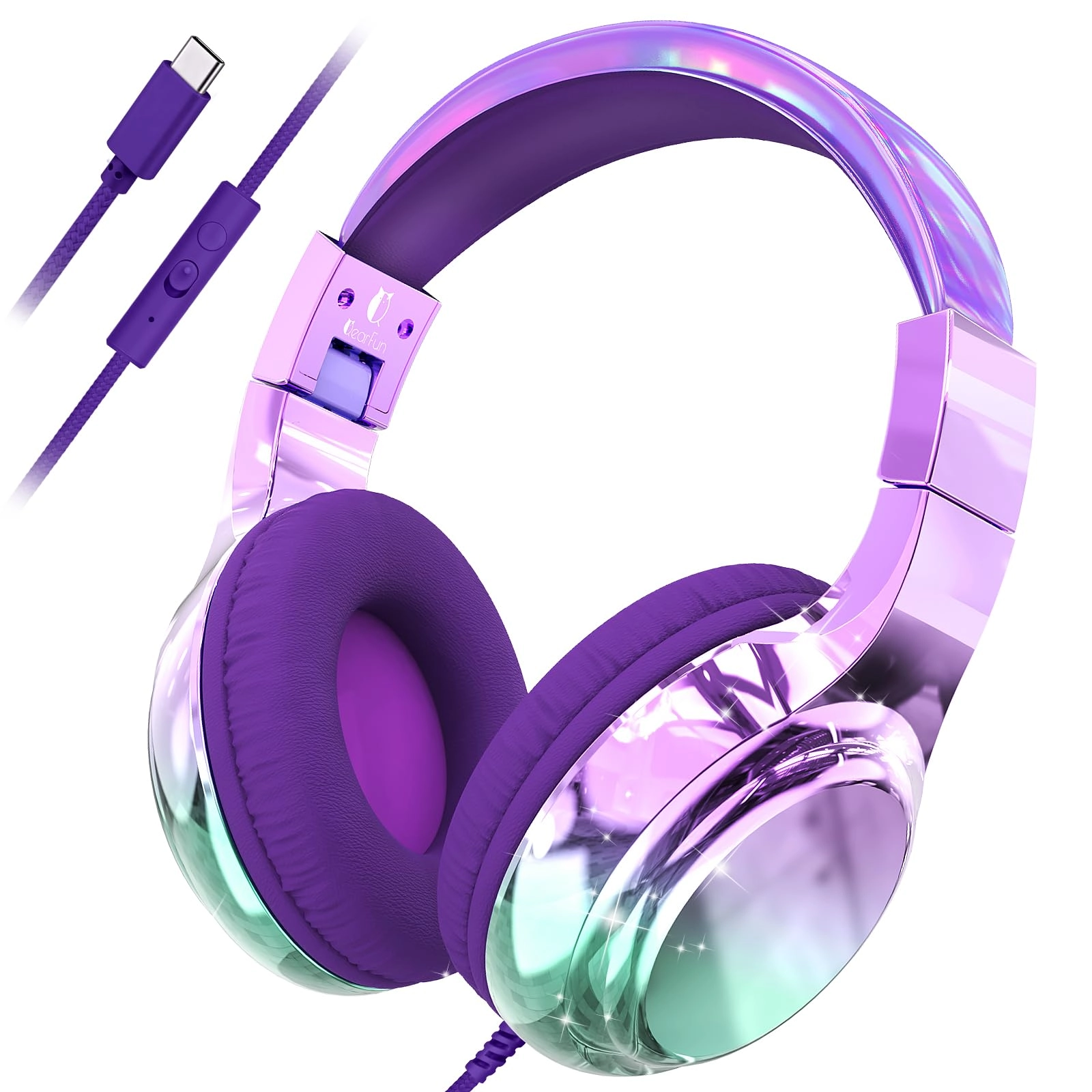 USB C Kids Headphones - Wired Headphone