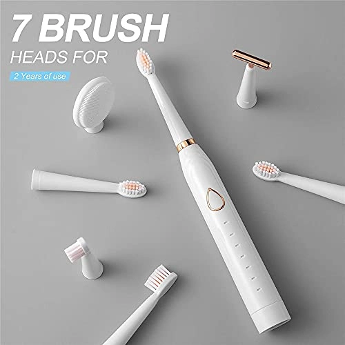 Electric Toothbrush - IPX7 USB Charging Ultrasonic 6 Modes