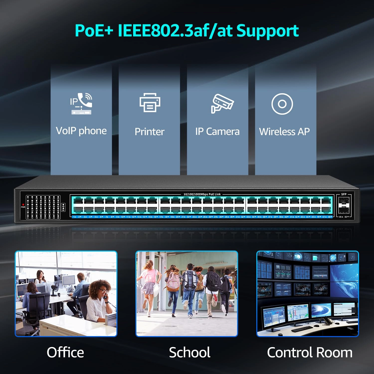 NIC-GS4802P-EU 48-Ports
