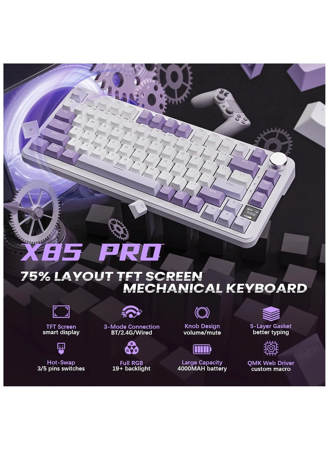 AK820PRO - EN Wired/Wireless