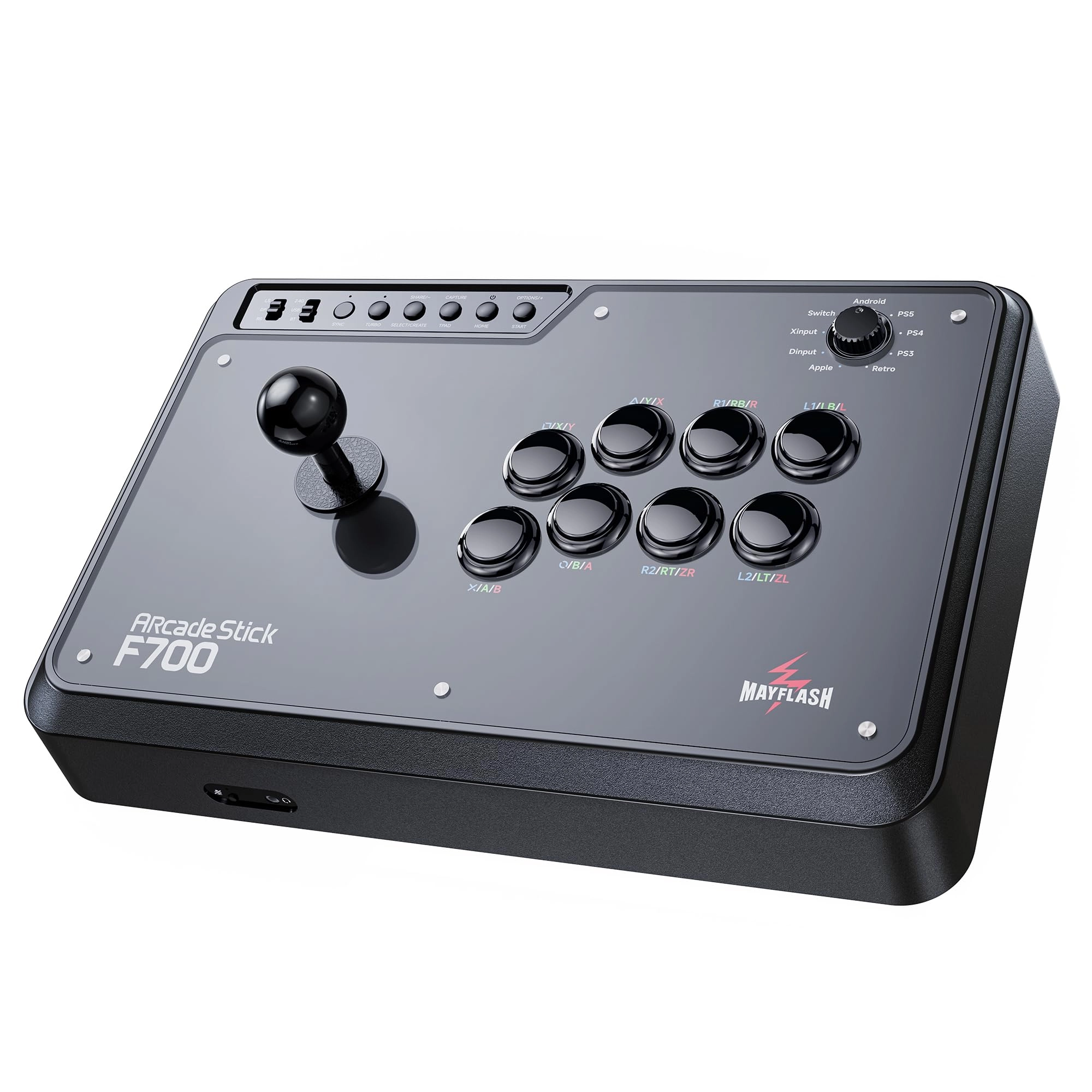 F700FLATELITE - Black PS5 PS4 PC Xbox Series S/X Switch/Switch 2